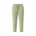 Cotton-Linen Summer Trousers With a Drawstring Waist — front view